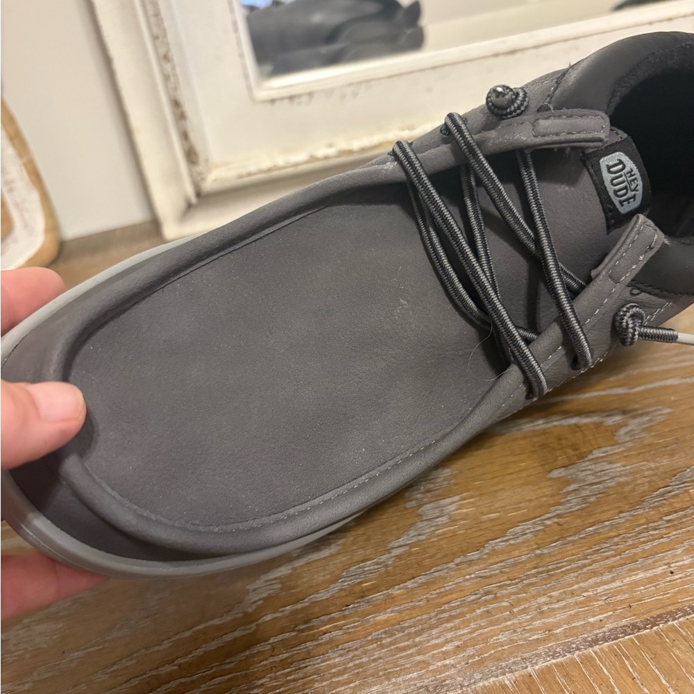 Hey Dude Casual Slip-On Loafer in Charcoal